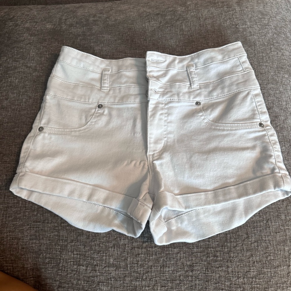 Xhilaration High Waist White Women's Shorts